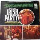 A Grand Irish Party Recorded Live at John Barleycorns by Paddy Noonan lp A Grand Irish Party Recorded Live at John Barleycorns by Paddy Noonan lp