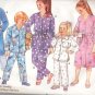 Butterick Pattern 4052 Toddlers Robe and Pajamas 1986 Size 1-3