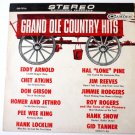 Grand Ole Country Hits Lp by Various Artists Grand Ole Country Hits Lp by Various Artists