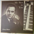 Jimmy Rhodes lp My Best to You - Autographed Jimmy Rhodes lp My Best to You - Autographed
