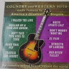 Country and Western Hits lp Made Famous By Americas Greatest Singers