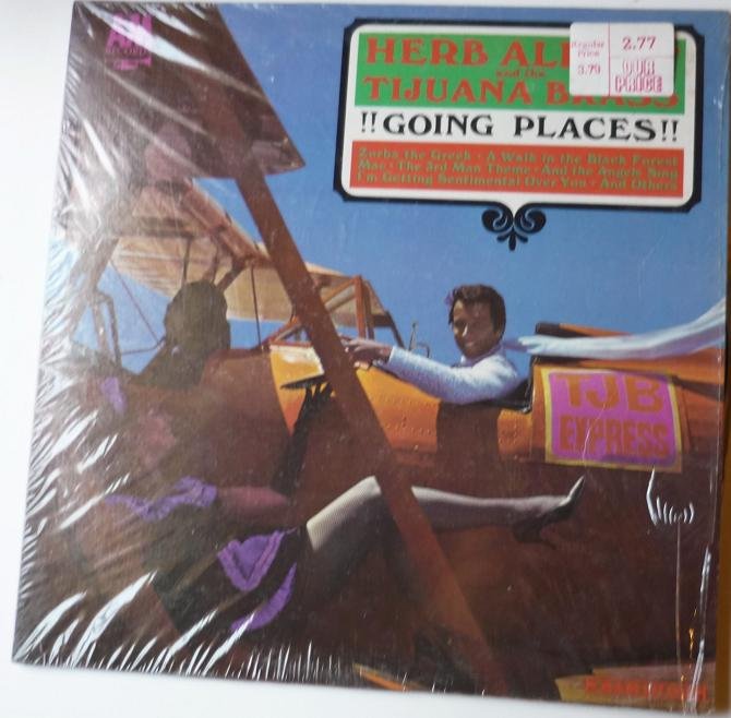Herb Alpert and the Tijuana Brass Going Places lp lp112
