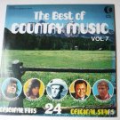 The Best of Country Music Vol 7 lp by Various