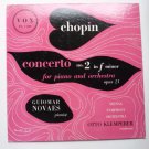 Chopin LP Concerto No 2 in F Minor Op 21 Otto Klemperer Chopin LP Concerto No 2 in F Minor Op 21 Otto Klemperer