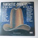 Fantastic Country Vol 1 lp - 20 Great Stars 20 Great Hits Fantastic Country Vol 1 lp - 20 Great Stars 20 Great Hits