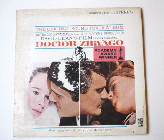 Doctor Zhivago Orig Motion Picture Soundtrack Lp D Lean Film Composer