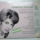 Les Grandes Chansons Volume IV lp by Jacqueline Francois