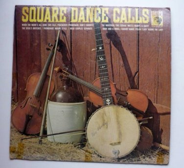 Square Dance Calls lp by Carson Robison