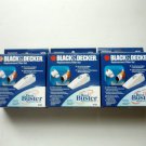 Lot of Three Black and Decker Dust Buster Filter Double Action VF20 NIB