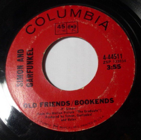 Mrs Robinson / Old Friends Bookends 7 in 45 by Simon / Garfunkel