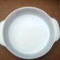 Vintage Fire King Wheat Pattern 8 inch Handled Cake or Casserole Dish