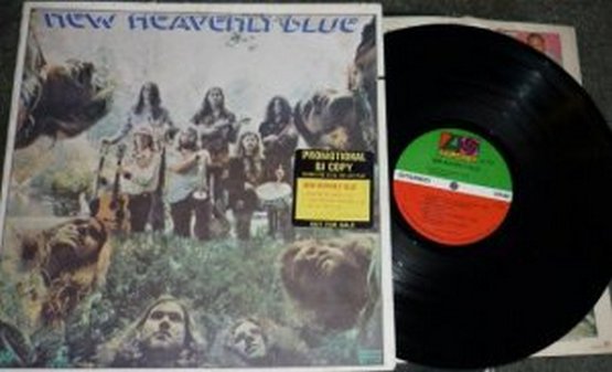 New Heavenly Blue 1972 Record lp Promo Copy