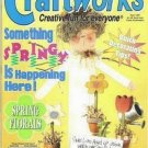 Craftworks Spring Magazine April 1997 Cross Stitch, Crafts, Bridal, Patterns