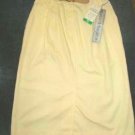 Norton McNaughton Sunshiny Yellow Skirt with Belt Included NWT Size 10 Norton McNaughton Sunshiny Yellow Skirt with Belt Included NWT Size 10