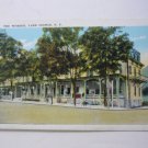 Worden Street Lake George New York Antique Postcard