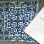 Two New Chain Embroidered Pillow Covers 16 x 16 Imported from India Exquisite