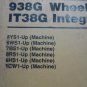 1999 Caterpillar Cat 938G Wheel Loader IT38G Toolcarrier Oper Maint Manual Book