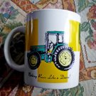 John Deere Coffee Mug Cup Gibson Collectible Tractor