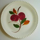 Vintage Blue Ridge Southern Potteries 9.25 inch dinner plate red apples pattern Vintage Blue Ridge Southern Potteries 9.25 inch dinner plate red apples pattern