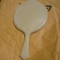 Antique Beveled Hand Mirror Pyralin Bakelite Celluloid
