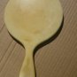 Antique Beveled Celluloid Hand Mirror Pyralin Bakelite