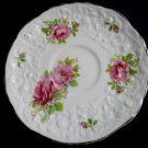 POPE GOSSER Rose Point Saucer - Vintage