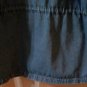 Vintage Denim & Co Denim Barn Jacket - Plaid Lined Brown Corduroy Collar Cuffs Sz Large