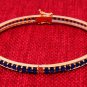 Pick Any - Emerald Ruby Sapphire Studded 925 Sterling Silver Bracelet Bangle NSB-1053-1055