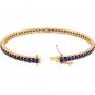 Pick Any - Emerald Ruby Sapphire Studded 925 Sterling Silver Bracelet Bangle NSB-1053-1055