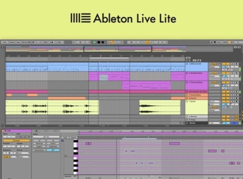 Ableton Live 11 Lite (PC, Mac) (1 Device, Lifetime) - Ableton Key - GLOBAL