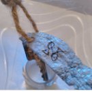 Upcycled Astrology Keychain "Pisces the Fish"
