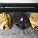 Rawlings Baseball Softball Glove Black Tan Mit Lot RIGHT HAND THROWER