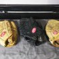 Rawlings Baseball Softball Glove Black Tan Mit Lot RIGHT HAND THROWER