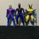 Vintage Collectible Marvel Action Figure Figurines Set of 3