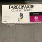 Farberware Knife Block Set Kitchen Stainless Steel Cutlery 22 piece