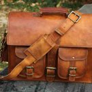 Leather Messenger Bag