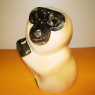 Cute monkey figurine, salt shaker, porcelain, handmade, Russia, 4.3 inch