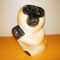Cute monkey figurine, salt shaker, porcelain, handmade, Russia, 4.3 inch