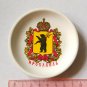 Yaroslavl decorative plate, ceramic, diameter 8 cm = 3.2 inch, Russia