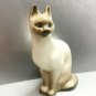 Siamese cat cute little porcelain figurine handmade souvenir from Russia
