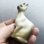 Siamese cat cute little porcelain figurine handmade souvenir from Russia