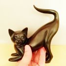 Black cat wonderful figurine ebonite 5.3inch hand made from Africa