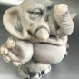 Elephant cartoon marble chips cute figurine handmade from Russia