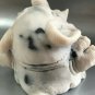 Elephant cartoon marble chips cute figurine handmade from Russia