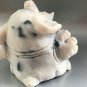 Elephant cartoon marble chips cute figurine handmade from Russia