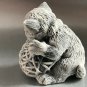 Cute kitten marble chips figurine realistic souvenir from Russia