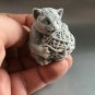 Cute kitten marble chips figurine realistic souvenir from Russia