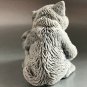 Cute kitten marble chips figurine realistic souvenir from Russia