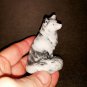 Fox statuette marble chips realistic figurine made in Russia
