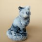 Fox statuette marble chips realistic figurine made in Russia